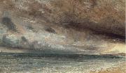 John Constable Stormy Sea Spain oil painting artist